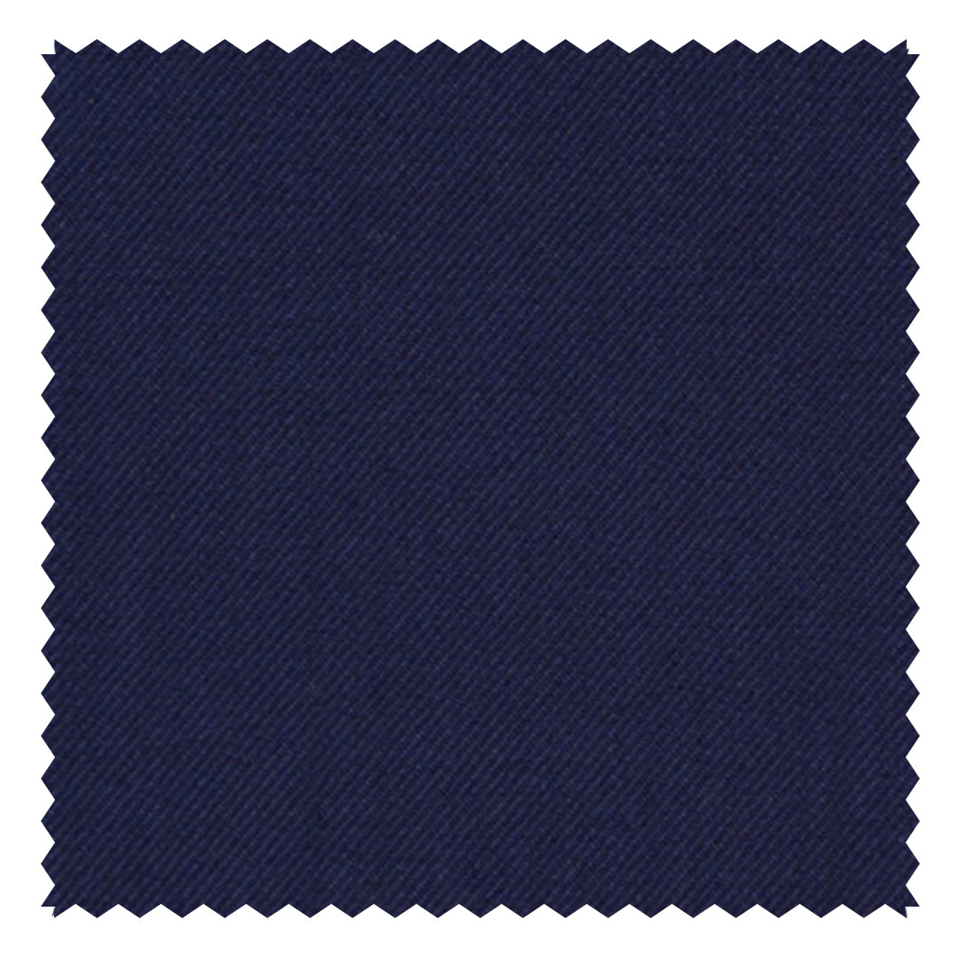 Dark Blue Solid "Rainbow" Plain Twill
