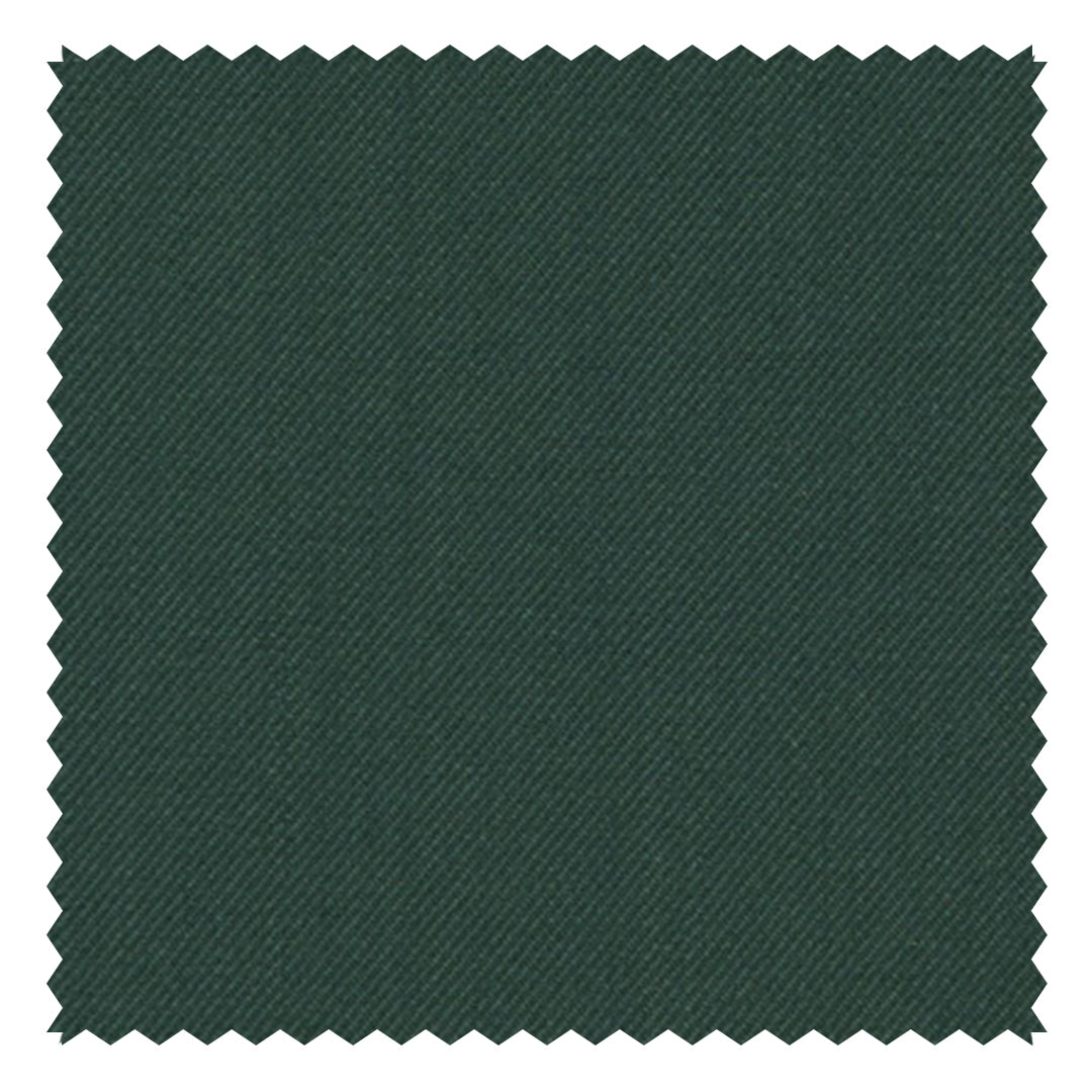 Forest Green Solid "Rainbow" Plain Twill
