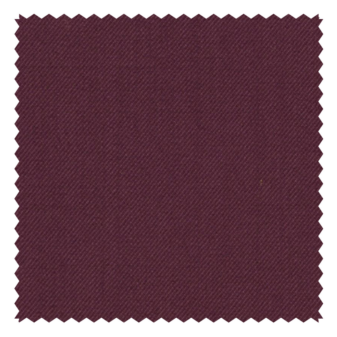 Maroon Solid "Rainbow" Plain Twill