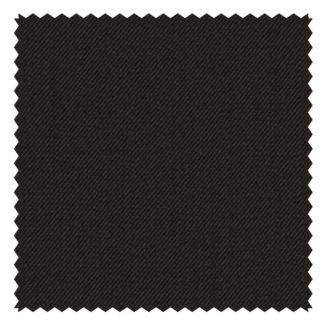 Black Solid "Rainbow" Plain Twill
