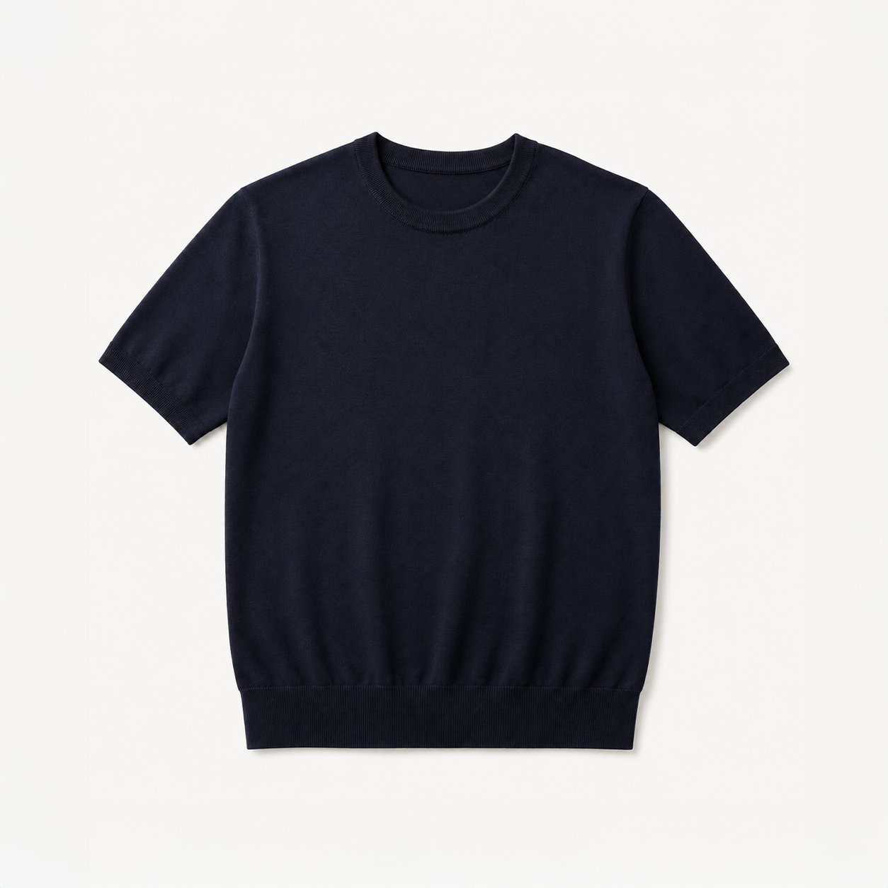 Dark Navy Crew Neck T-Shirt