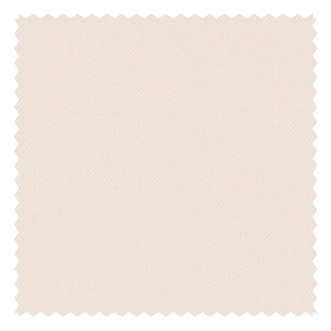 Ivory Solid "Rainbow" Plain Twill