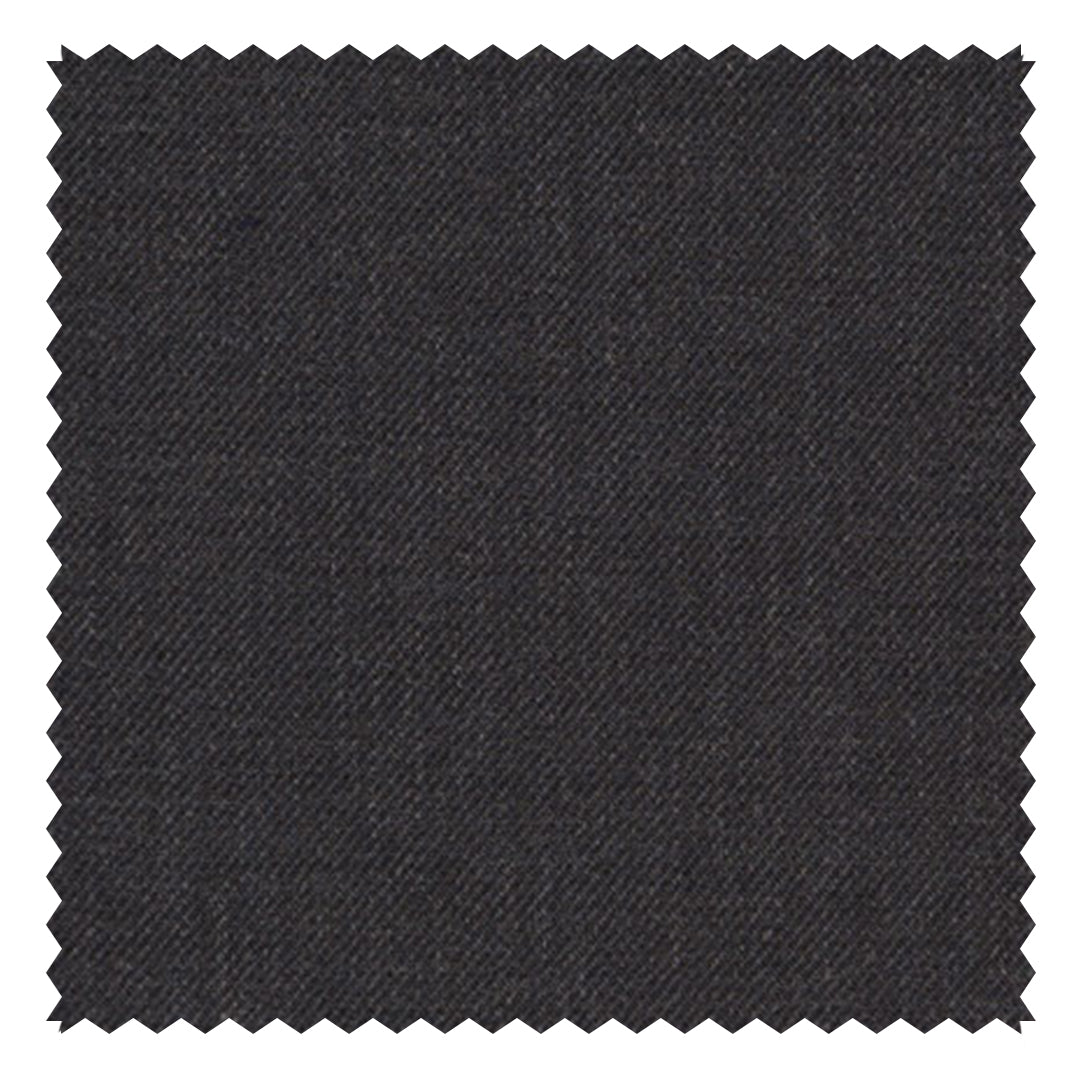 Dark Charcoal Solid "Rainbow" Plain Twill