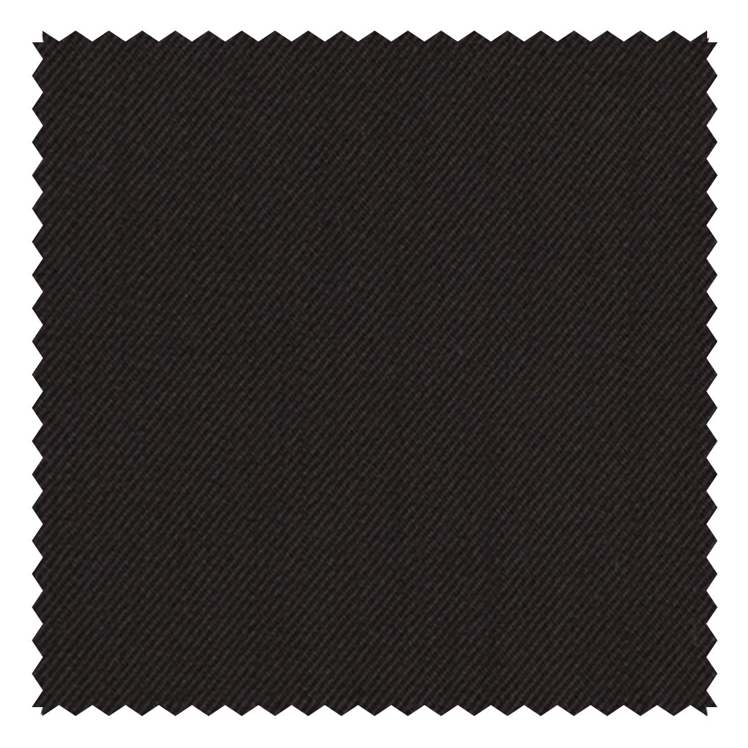 Black Solid "Rainbow" Plain Twill