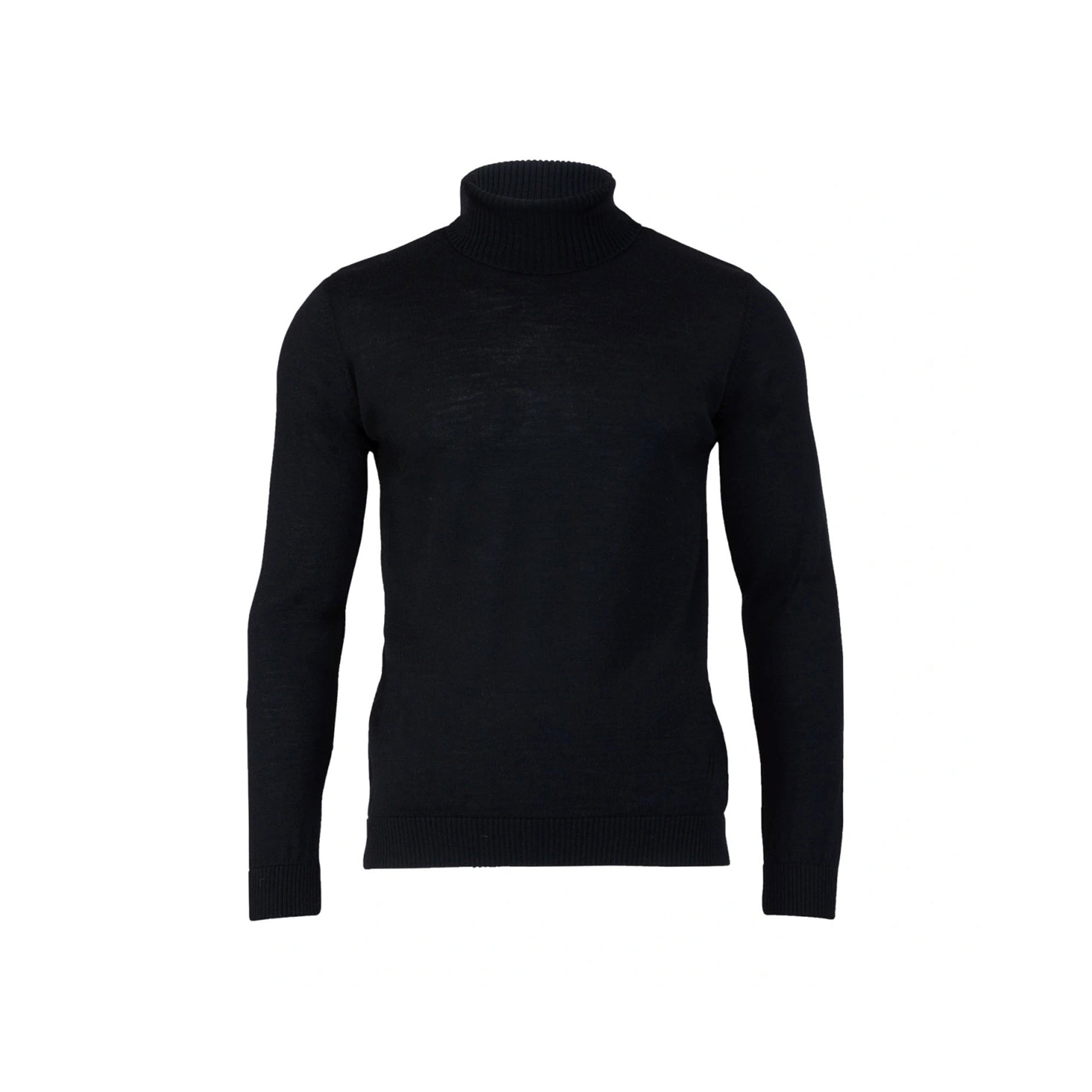 Extra Fine Merino Wool Roll Neck