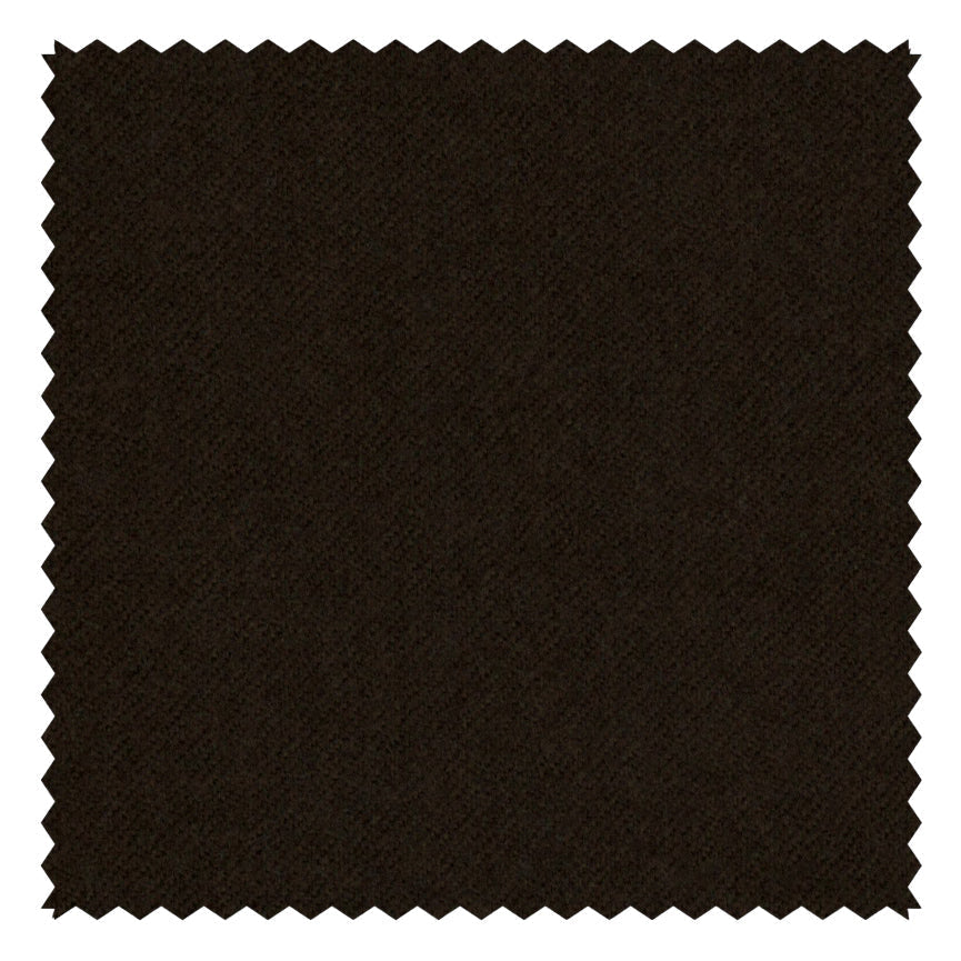 Dark Brown VBC Super 120s Flannel
