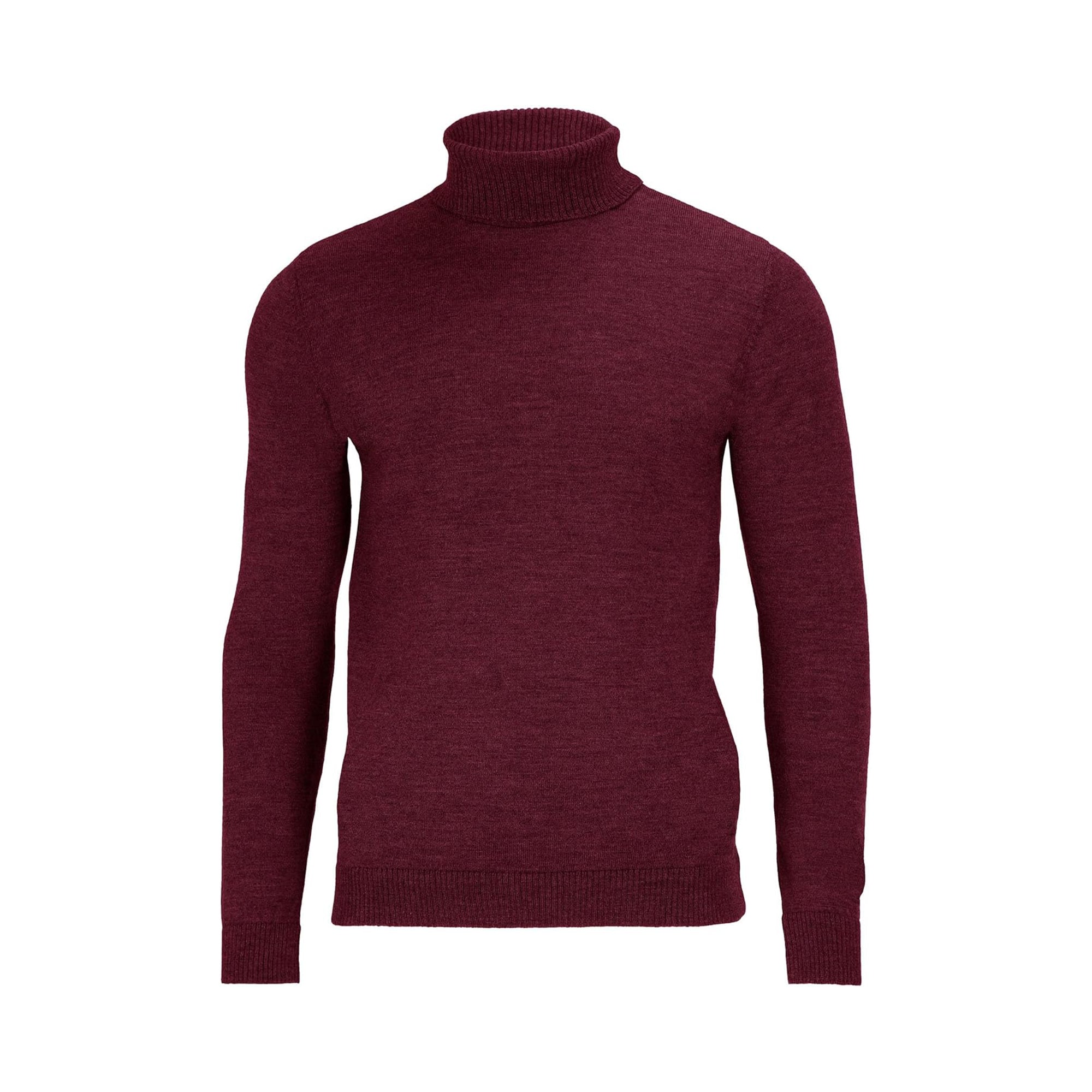 Extra Fine Merino Wool Roll Neck