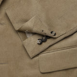 Chocolate Unstructured Corduroy Suit
