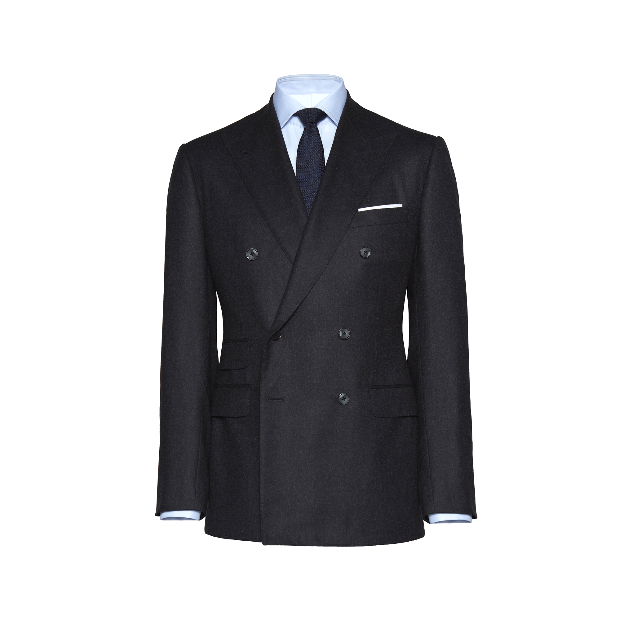 Mid Grey Flannel Suit