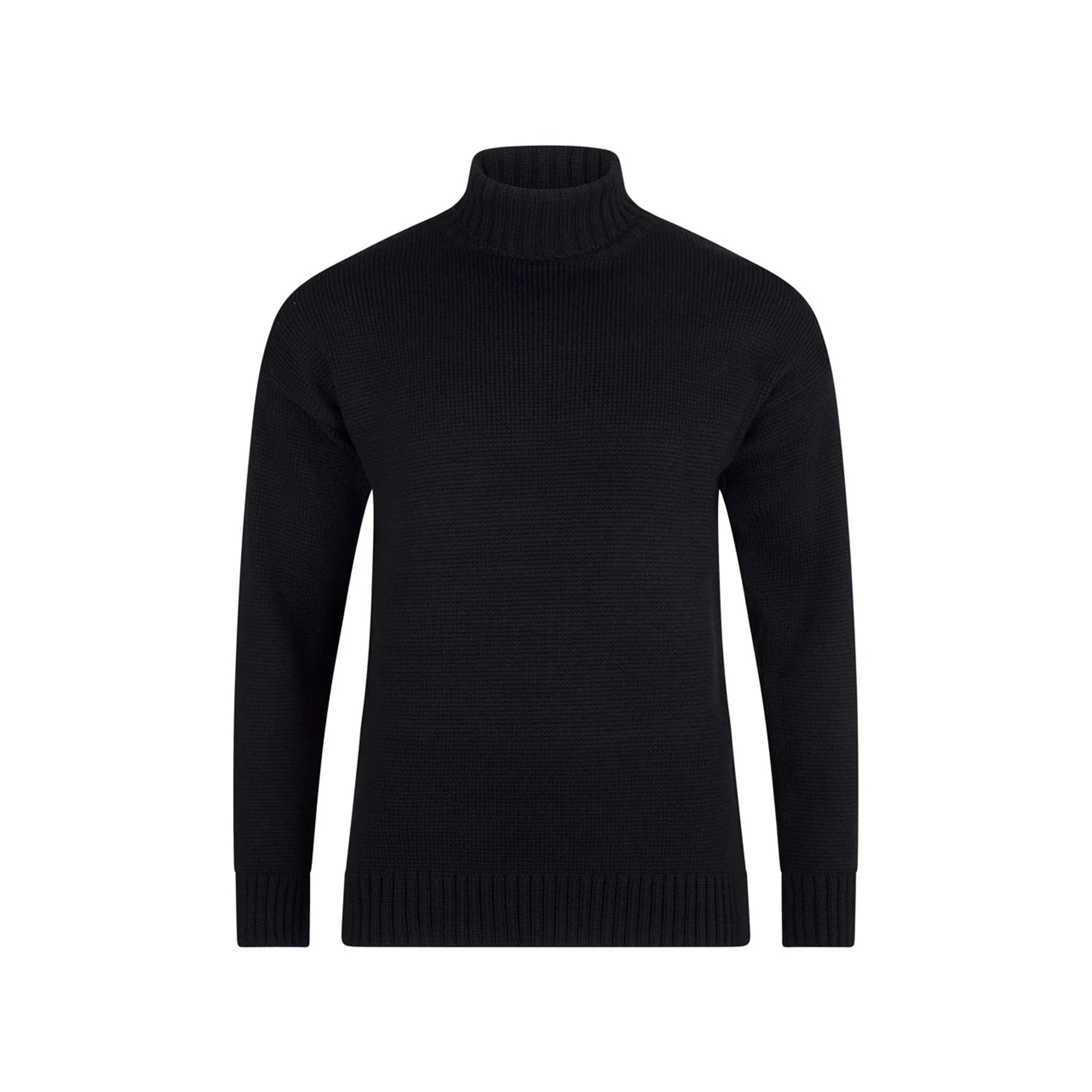 Merino Wool Submariner Roll Neck