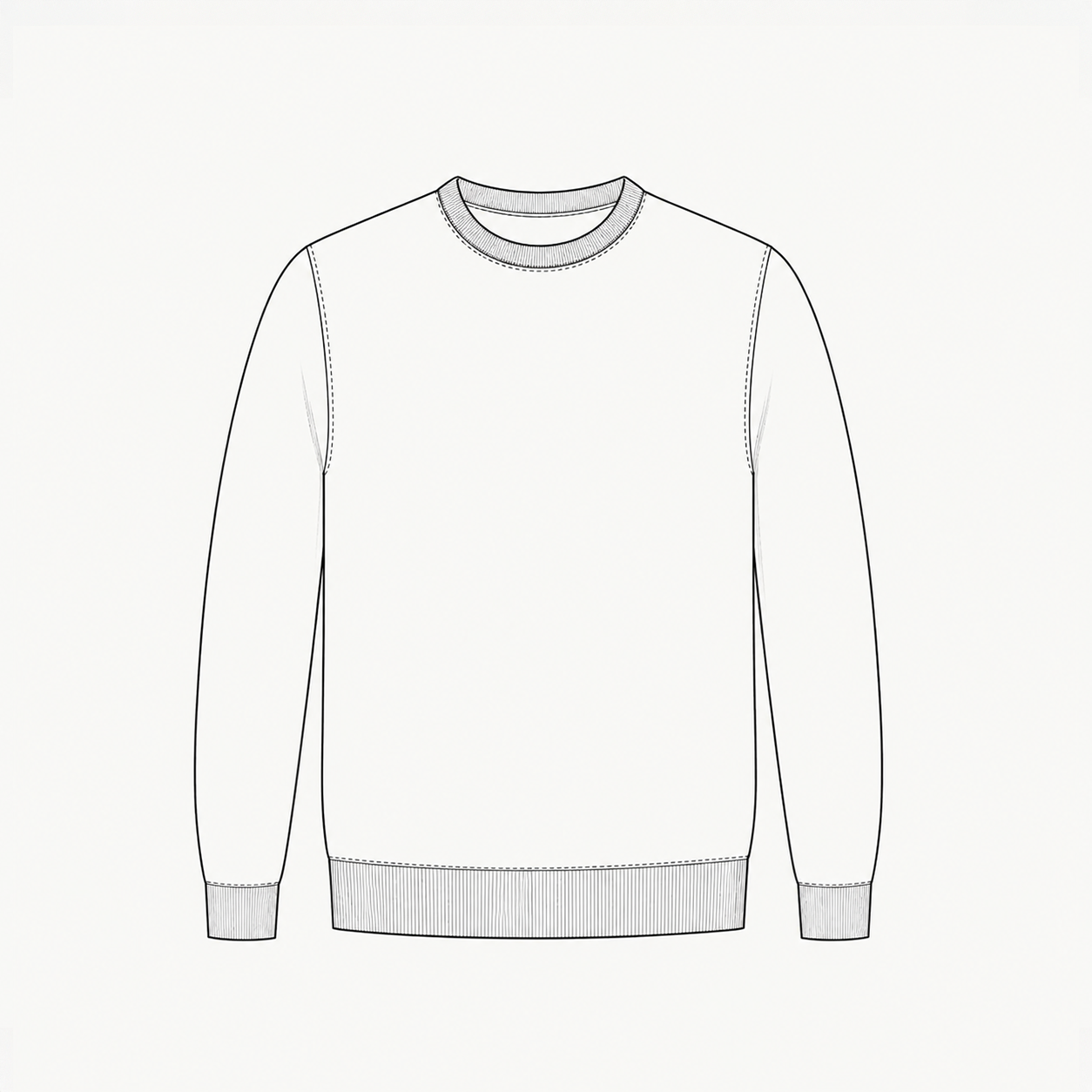 Black Crew Neck Sweater