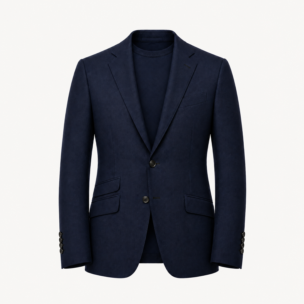Four Season Dark Navy Two Piece Suit