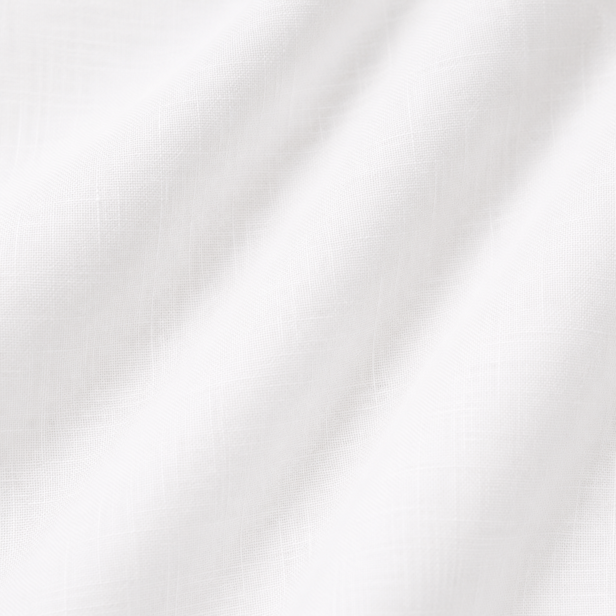 White Linen Pocket Square