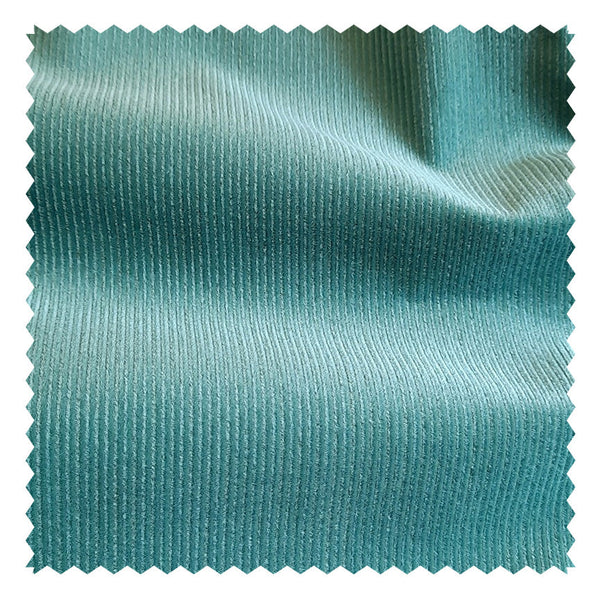 Turquoise "Velvis 1000" Stretch Corduroy