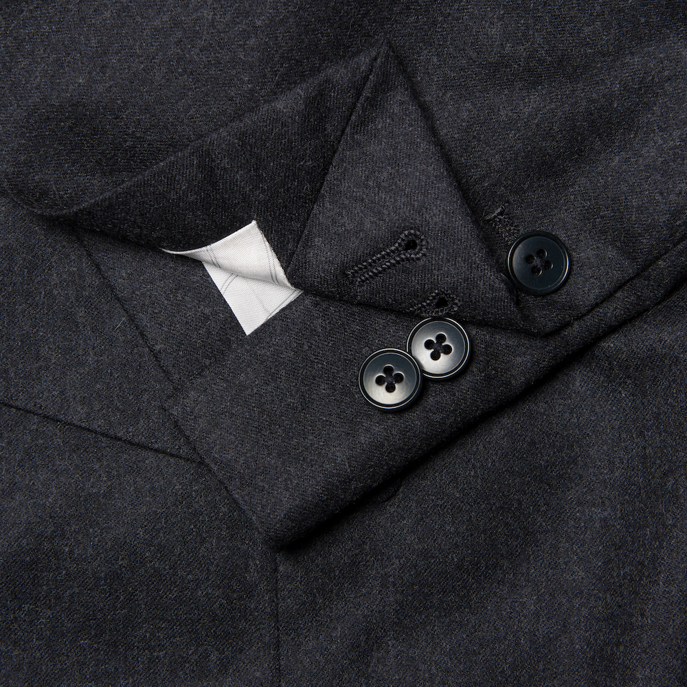 Charcoal Flannel Suit